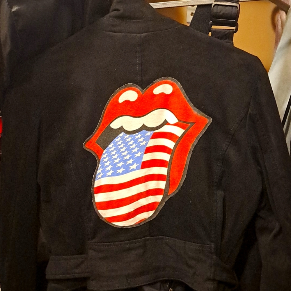 ROLLING STONES VINTAGE SUEDE JACKET